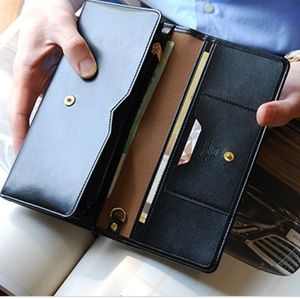 Plepic Trifold Travel Wallet Black